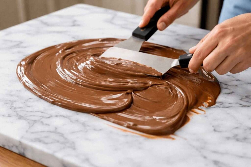 como temperar chocolate para receita de ovo de páscoa passo a passo